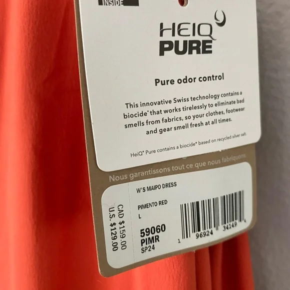 Patagonia |Women's Maipo Red Dress Large BNWT - Picture 7 of 12